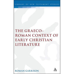 ISBN The Graeco-Roman Context of Early Christian Literature livre Anglais Couverture rigide 130 pages