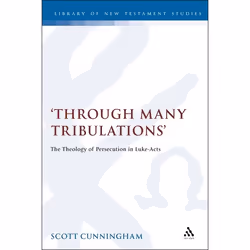 ISBN Through Many Tribulations (The Theology of Persecution in Luke-Acts), Anglais, Couverture rigide, 376 pages