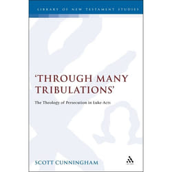 ISBN Through Many Tribulations (The Theology of Persecution in Luke-Acts) livre Anglais Couverture rigide 376 pages