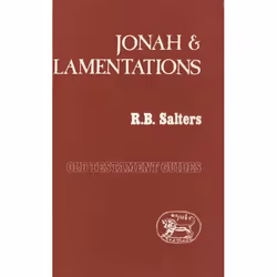 ISBN Jonah and Lamentations, Anglais, Livre broché, 128 pages