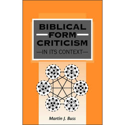 ISBN Biblical Form Criticism in its Context livre Religion Anglais Couverture rigide 514 pages