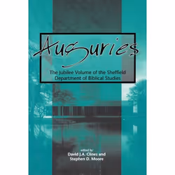 ISBN Auguries (The Jubilee Volume of the Sheffield Department of Biblical Studies), Anglais, Couverture rigide, 338 pages