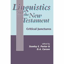 ISBN Linguistics and the New Testament (Critical Junctures), Education, Anglais, Couverture rigide, 306 pages