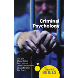 ISBN Criminal Psychology livre société Anglais
