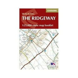 ISBN Ridgeway Map Booklet: 1:25,000 OS Route Mapping (British Long Distance) livre Voyage Anglais