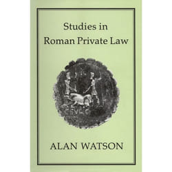 ISBN Studies in Roman Private Law livre Anglais Couverture rigide 408 pages