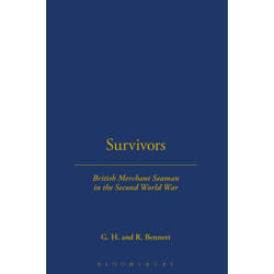 ISBN SURVIVORS: BRITISH MERCHANT SEAMEN livre Anglais Couverture rigide
