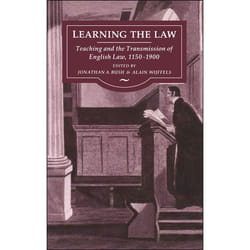 ISBN Learning the Law (Teaching and the Transmission of English Law, 1150-1900) livre Anglais Couverture rigide 444 pages