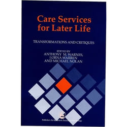 UBC Press Care Services for Later Life livre