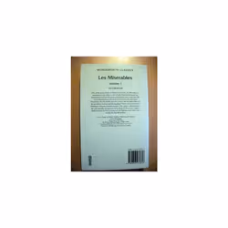 Wordsworth Editions LES MISERABLES: VOLUME ONE livre Anglais Livre broché