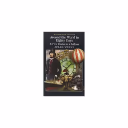 Wordsworth Editions AROUND THE WORLD IN 80 DAYS, Anglais, Livre broché, 384 pages