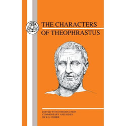 ISBN Characters of Theophrastus livre Education Anglais Livre broché 320 pages