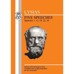 ISBN Lysias: Five Speeches: 1, 12, 19, 22, 30 livre Education Anglais