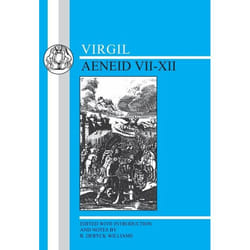 ISBN Virgil: Aeneid VII-XII livre Education Anglais
