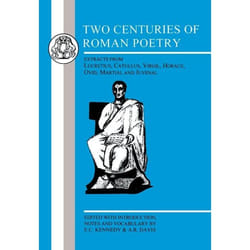ISBN Two Centuries of Roman Poetry livre référence & langage Anglais