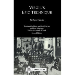 ISBN Virgil's Epic Technique livre histoire Anglais