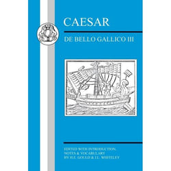 ISBN Caesar: De Bello Gallico III