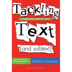 Playwrights Canada Press Tackling Text [and subtext]: A Step-by-Step Guide for Actors livre