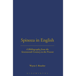 ISBN Spinoza In English, A Bibliography Couverture rigide