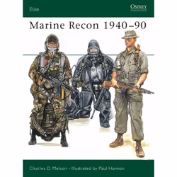 ISBN Marine Recon 1940–90, Anglais, Livre broché, 64 pages