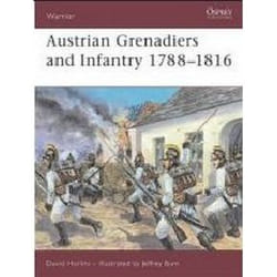 ISBN Austrian Infantry and Grenadiers, 1788-1816 livre histoire Anglais Couverture rigide