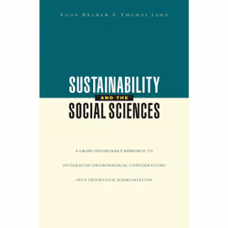 ISBN Sustainability and the Social Sciences, Anglais, Livre broché, 352 pages