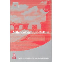 ISBN Anthropology Beyond Culture