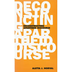 ISBN Deconstructing Apartheid Discourse livre Livre broché 400 pages