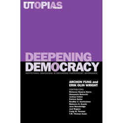 ISBN Deepening Democracy livre