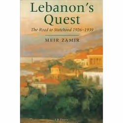 ISBN Lebanon's Quest : The Search for a National Identity, 1926-39, histoire, Anglais, Livre broché, 310 pages