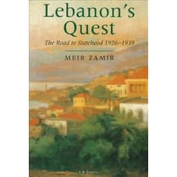 ISBN Lebanon's Quest : The Search for a National Identity, 1926-39 livre histoire Anglais