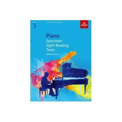 ISBN Piano Specimen Sight Reading Tests: Grade 3: From 2009 livre Musique Anglais