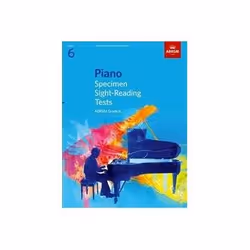 ISBN Piano Specimen Sight-Reading Tests, Grade 6, Musique, Anglais, 16 pages