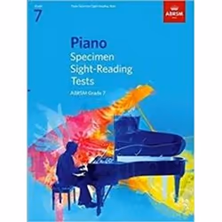 ISBN ABRSM Piano Specimen Sight : Reading Tests : Grade 7, Musique, Anglais, 16 pages