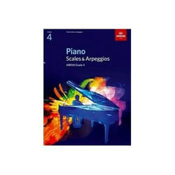 ISBN Piano Scales & Arpeggios, Grade 4 livre Musique Anglais