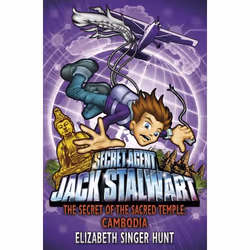 ISBN Jack Stalwart: The Secret of the Sacred Temple, Anglais, Livre broché, 128 pages