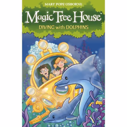 ISBN Magic Tree House 9: Diving with Dolphins, Anglais, Livre broché, 80 pages