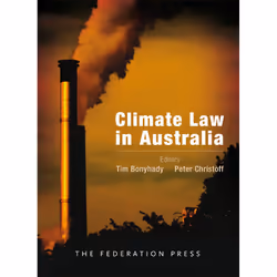Irwin Law Climate Law in Australia, Anglais, Livre broché