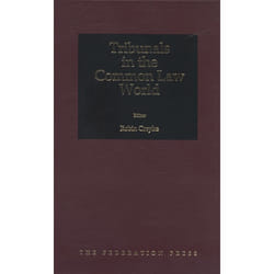 Irwin Law Tribunals in the Common Law World livre Anglais Livre broché