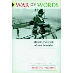 ISBN War of Words livre biographie Anglais Couverture rigide
