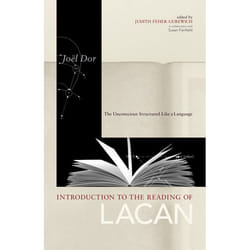 ISBN Introduction to the Reading of Lacan livre