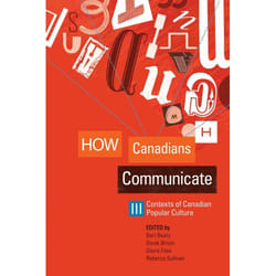 UBC Press How Canadians Communicate III livre