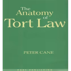 ISBN The Anatomy of Tort Law, Loi, Anglais, Couverture rigide, 264 pages