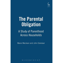 ISBN The Parental Obligation (A Study of Parenthood Across Households) livre Loi Anglais Livre broché 184 pages