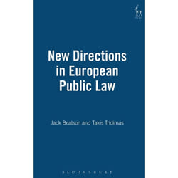 ISBN New Directions in European Public Law livre Loi Anglais Couverture rigide