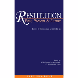 ISBN Restitution: Past, Present and Future (Essays in Honour of Gareth Jones), Loi, Anglais, Couverture rigide, 368 pages