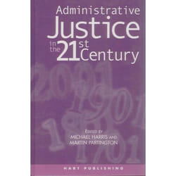 ISBN Administrative Justice in the 21st Century livre Loi Anglais Couverture rigide