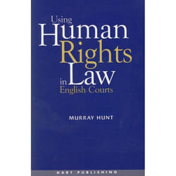 ISBN Using Human Rights Law in English Courts livre Loi Anglais