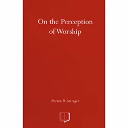 ISBN On the Perception of Worship, Anglais, Livre broché