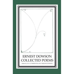 ISBN Ernest Dowson Collected Poems